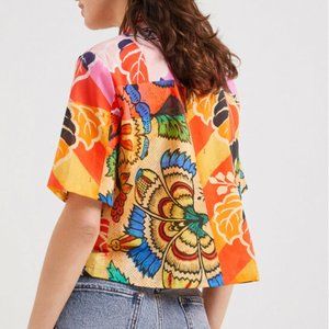 Desigual x M. Christian Lacroix tropical shirt, M